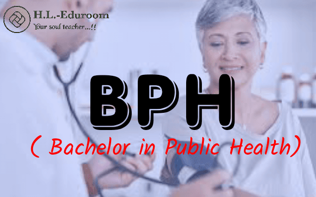 Bachelor in Public Health